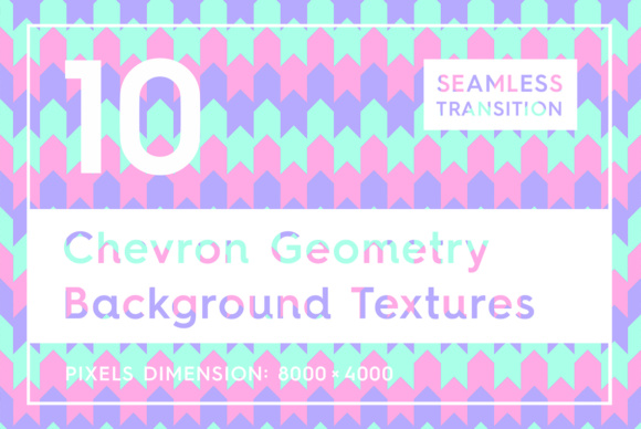 10 Chevron Geometry Backgrounds