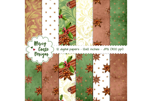 Christmas Spice Backgrounds