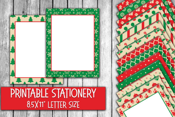 Christmas Stationery Digital Paper: Your All-in-One Holiday Design Toolkit