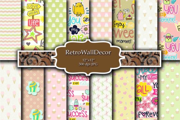 Cupcake Digital Papers