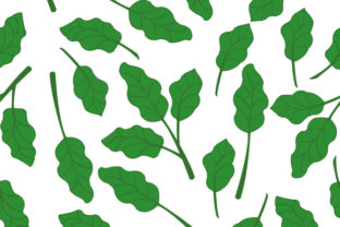 Green Leaf Seamless Pattern