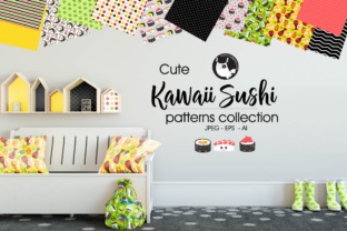 Kawaii Sushi: Super Cute Pattern Design