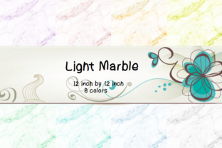 Light Marbling Papers: Elegant, Textured Design Sheets