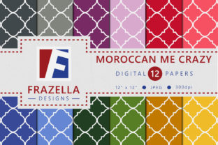 Moroccan Me Crazy Digital Paper Collection