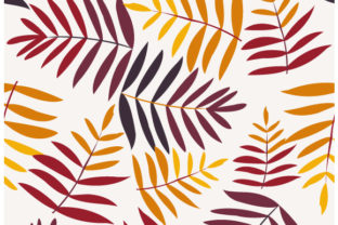 Seamless Autumn Leaves Pattern