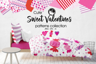 Sweet Valentines: Charming, High-Quality Pattern Backgrounds for Every Creative Moment