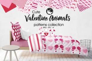 Valentine Animals: A Thoughtful Choice for Whimsical, High-Quality Pattern Design